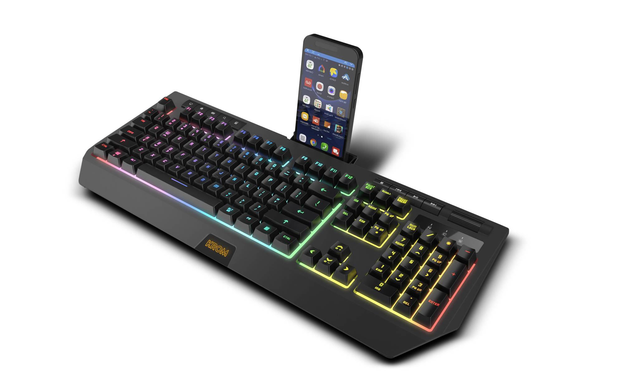 Teclado Gaming NOX KROM KUMA Semi-Mecânico RGB Layout PT - Imagem 7