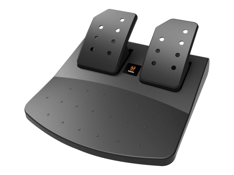 Volante e Pedais KROM K-Wheel com Cabo
