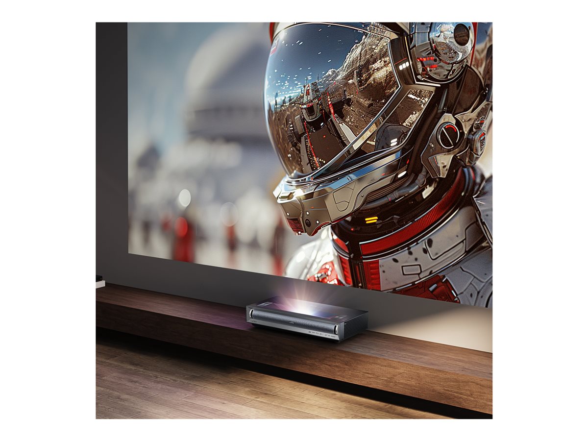 Projetor Hisense TriChroma Laser PX3-PRO 4K UCD Android TV Cinza - Imagem 9