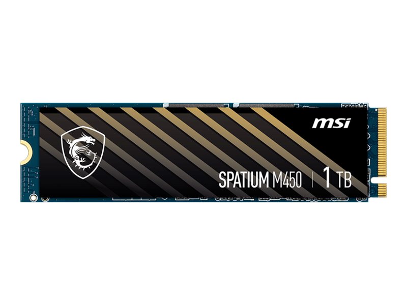 SSD MSI SPATIUM M450 1 TB PCIe 4.0 NVMe Encriptado - Imagem 1