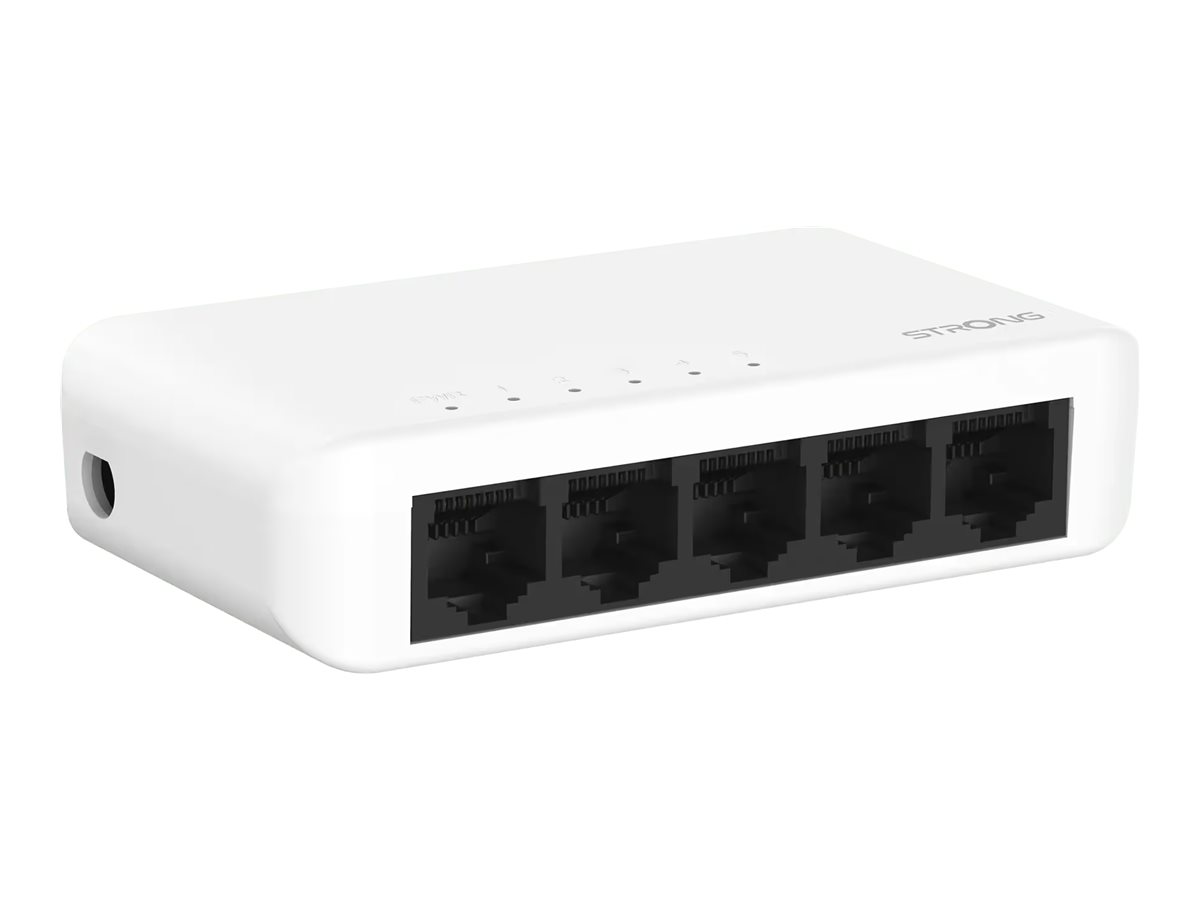 Interruptor Strong SW5000P 5 Portas Gigabit Sem Gestão Desktop - Imagem 1