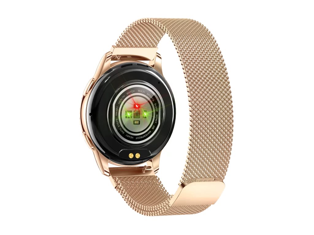 Smartwatch MaxCom Ecowatch 3 1.32" Metal Ouro - Imagem 3