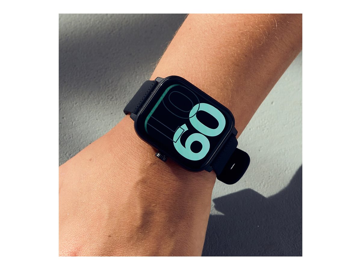 Relógio Inteligente MaxCom Ecowatch 4 1.85" Alça Silicone Preto Mate - Imagem 8