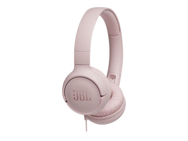 Auscultadores Supra-Aural JBL TUNE 500 com Microfone Rosa - Imagem 1
