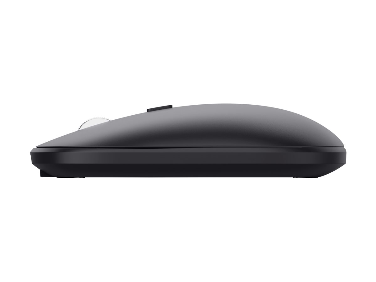 Kit Teclado Rato Trust Lyra Sem Fios Multi-Dispositivo Preto PT