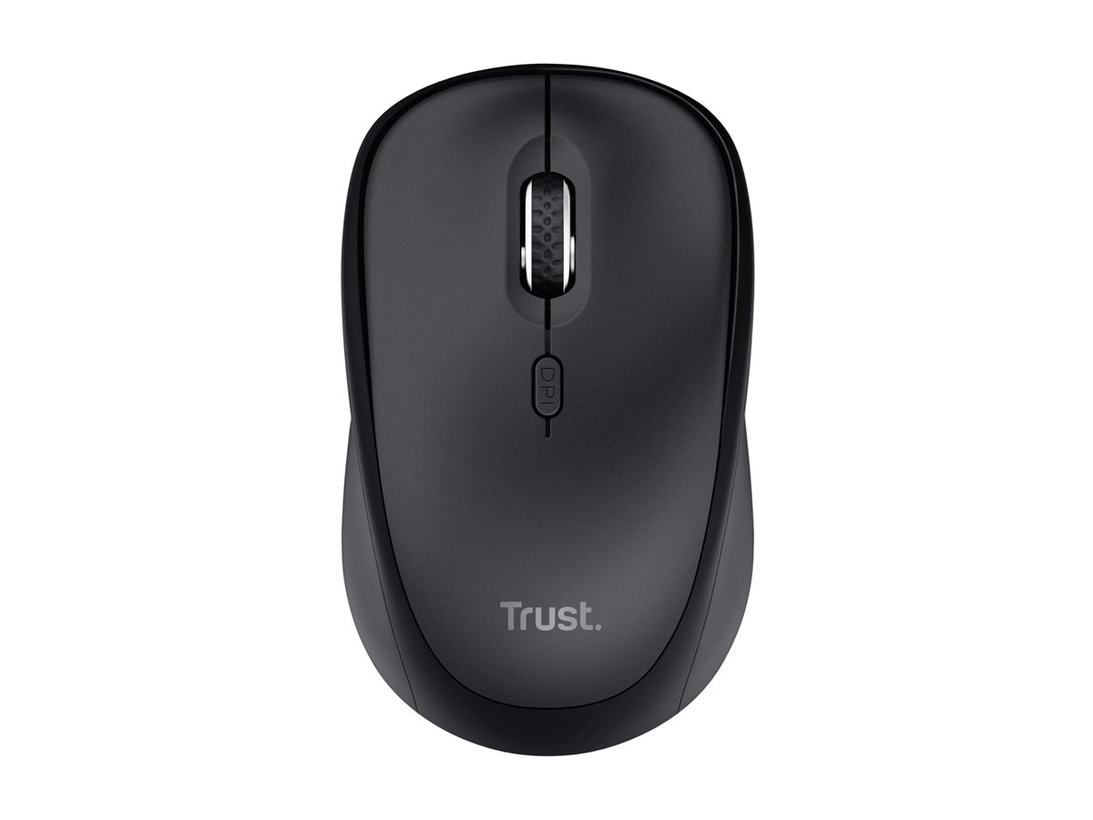 Conjunto Teclado Rato Trust TKM-360 Sem Fios Full Size Silencioso PT Preto - Imagem 1