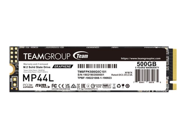 SSD Team Group MP44L 500 GB M.2 NVMe PCIe 4.0