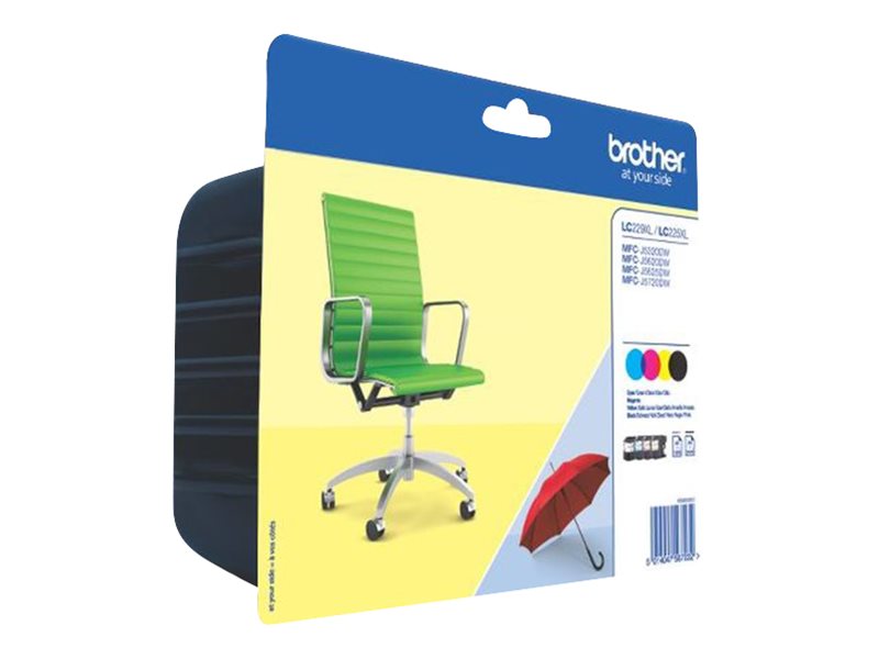 Tinteiro Brother LC229XL Multipack 4 Cores
