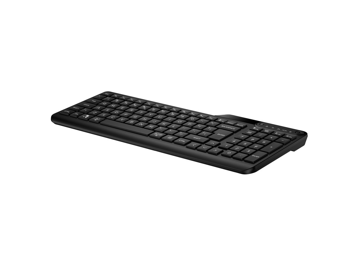 Teclado HP 475 Sem Fios Duplo Modo Multi Dispositivo PT Preto - Imagem 4