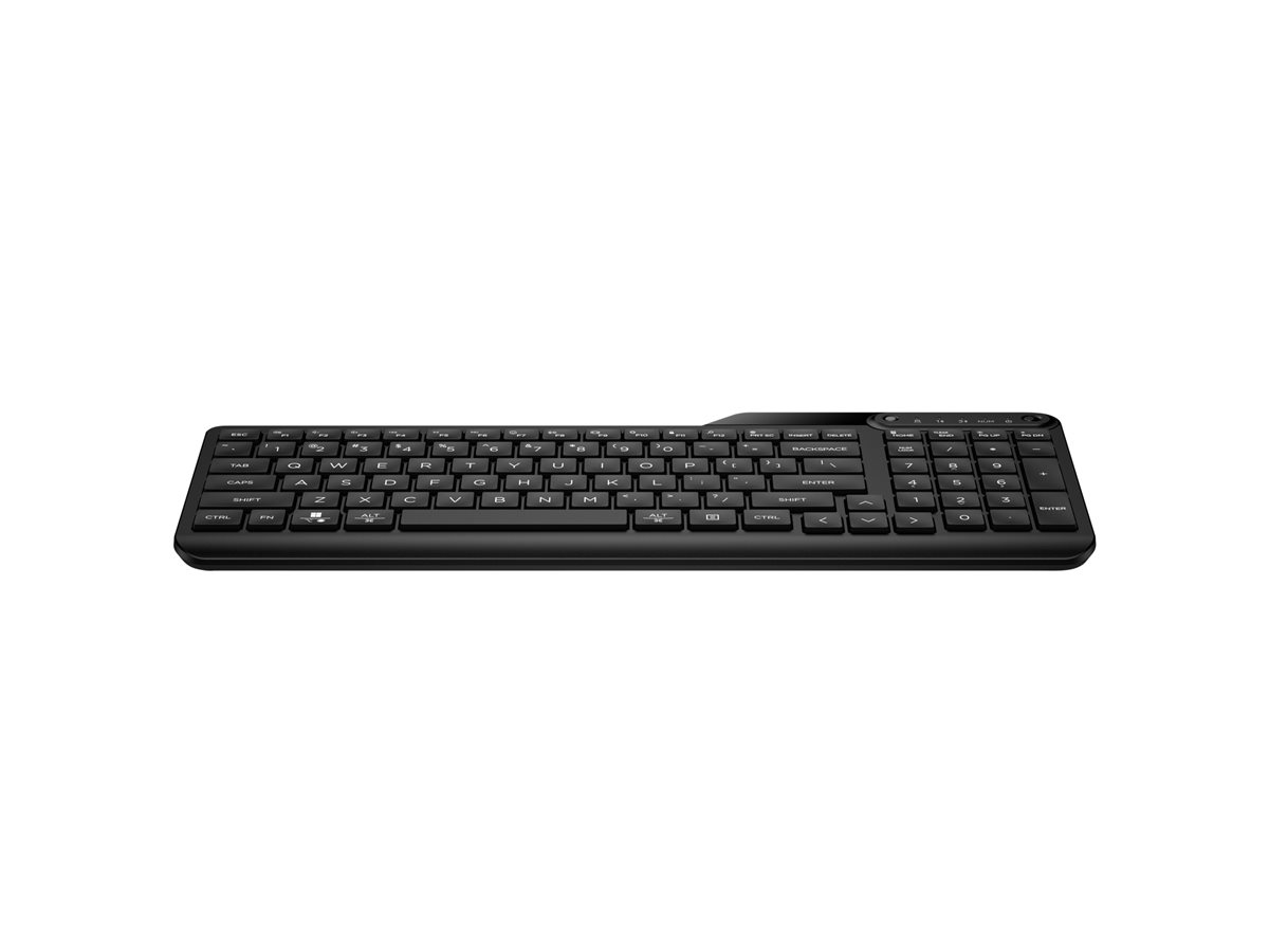 Teclado HP 475 Sem Fios Duplo Modo Multi Dispositivo PT Preto