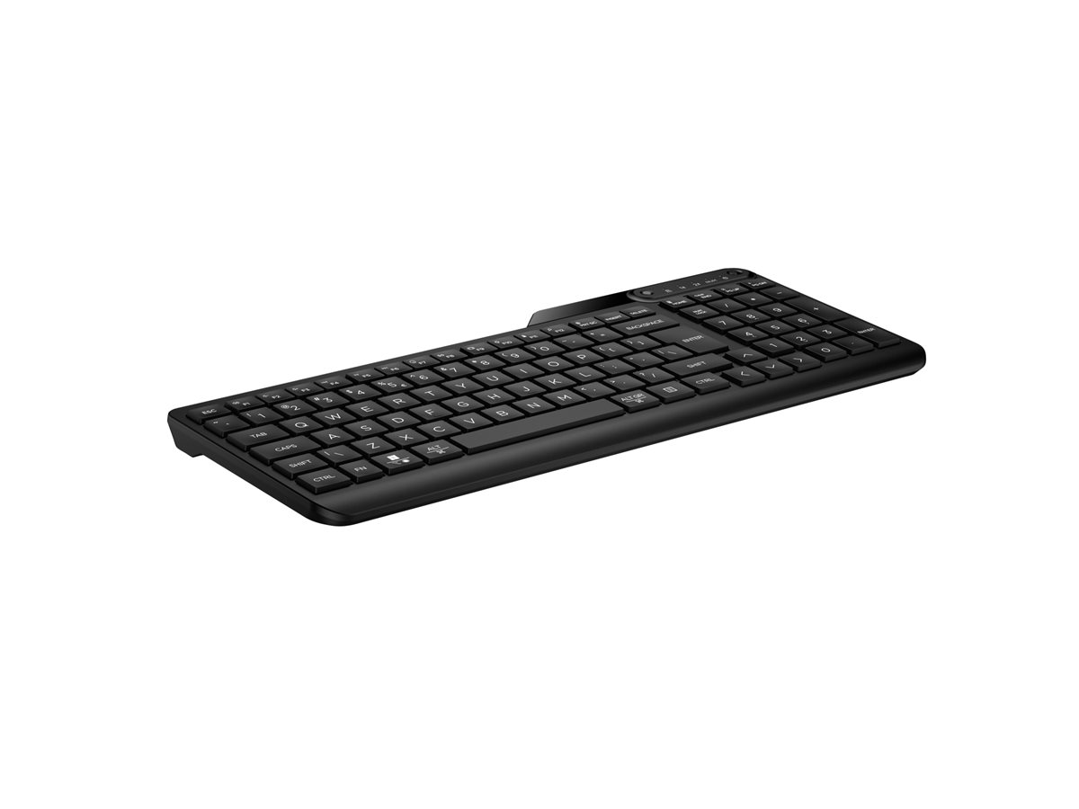 Teclado HP 475 Sem Fios Duplo Modo Multi Dispositivo PT Preto - Imagem 2