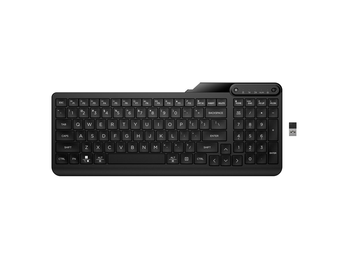 Teclado HP 475 Sem Fios Duplo Modo Multi Dispositivo PT Preto - Imagem 8