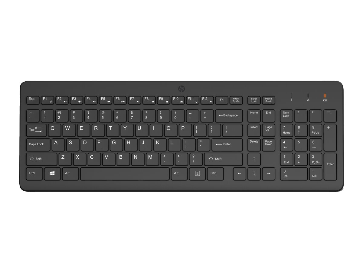 Teclado HP 225 Sem Fios Layout PT Preto - Imagem 6