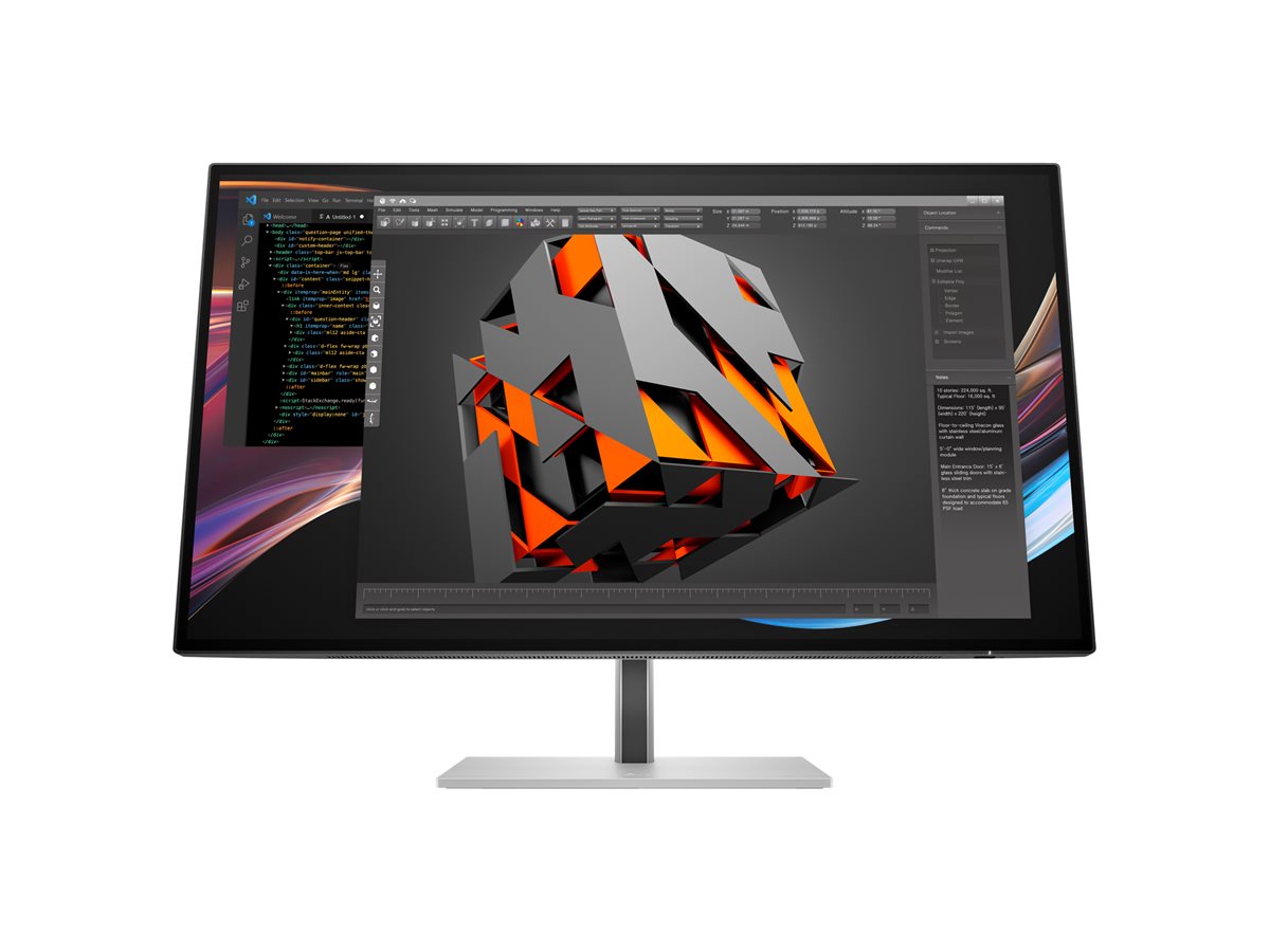 Monitor HP Series 7 Pro 27" 4K IPS Black HDR 400 Preto/Prata