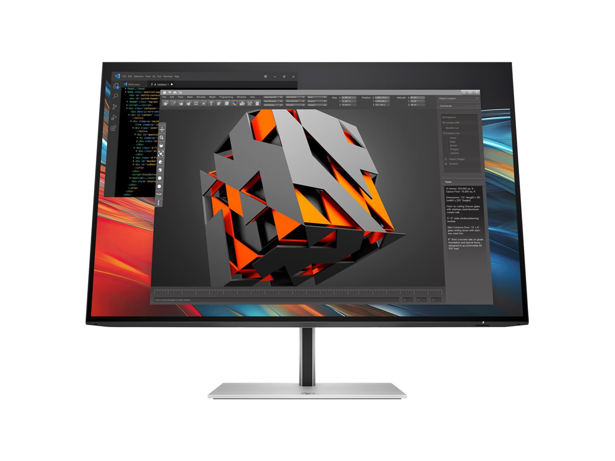 Monitor HP Series 7 Pro 24" IPS 100Hz Preto Prata - Imagem 10