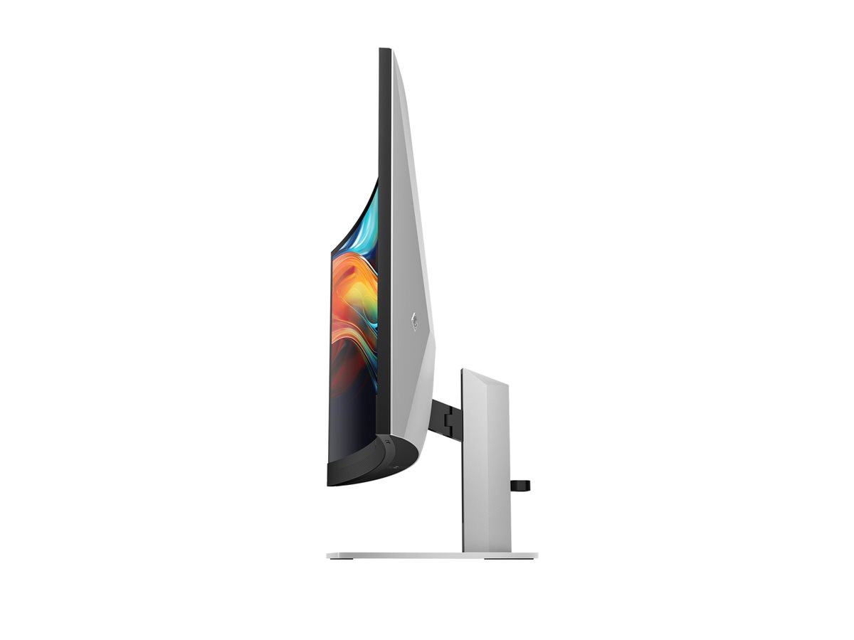 Monitor HP 7 Pro 740pm 40" Curvo IPS Preto Prata - Imagem 7