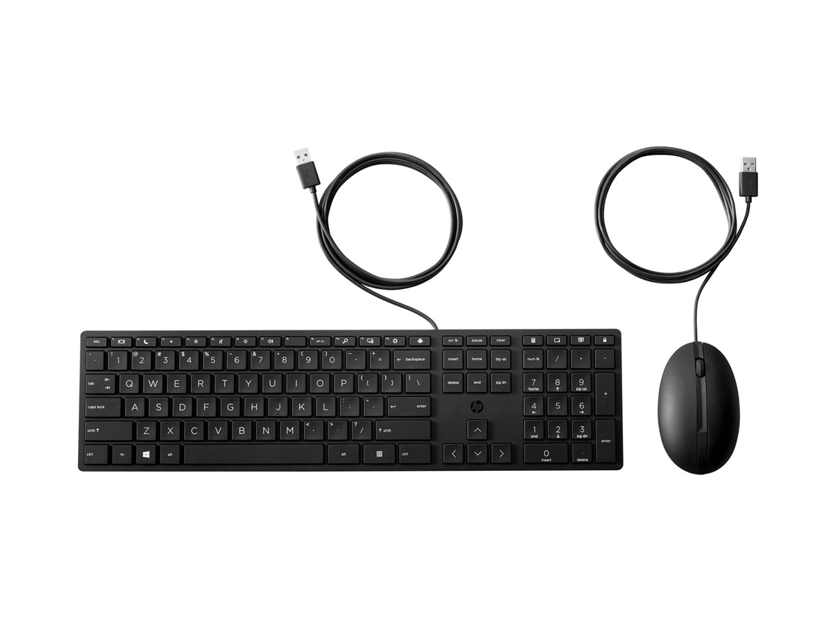 Conjunto Teclado Rato HP 320MK Full Size USB Português - Imagem 3