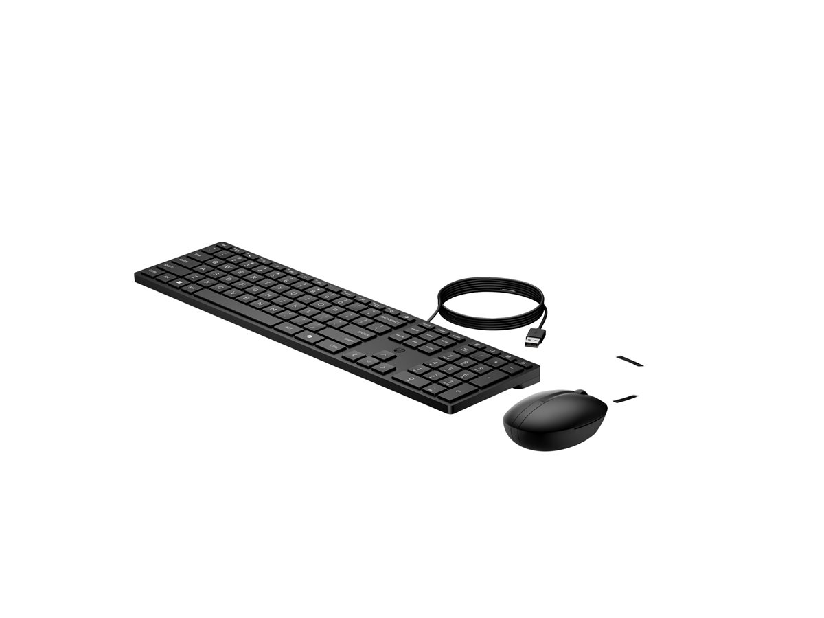 Conjunto Teclado Rato HP 320MK Full Size USB Português