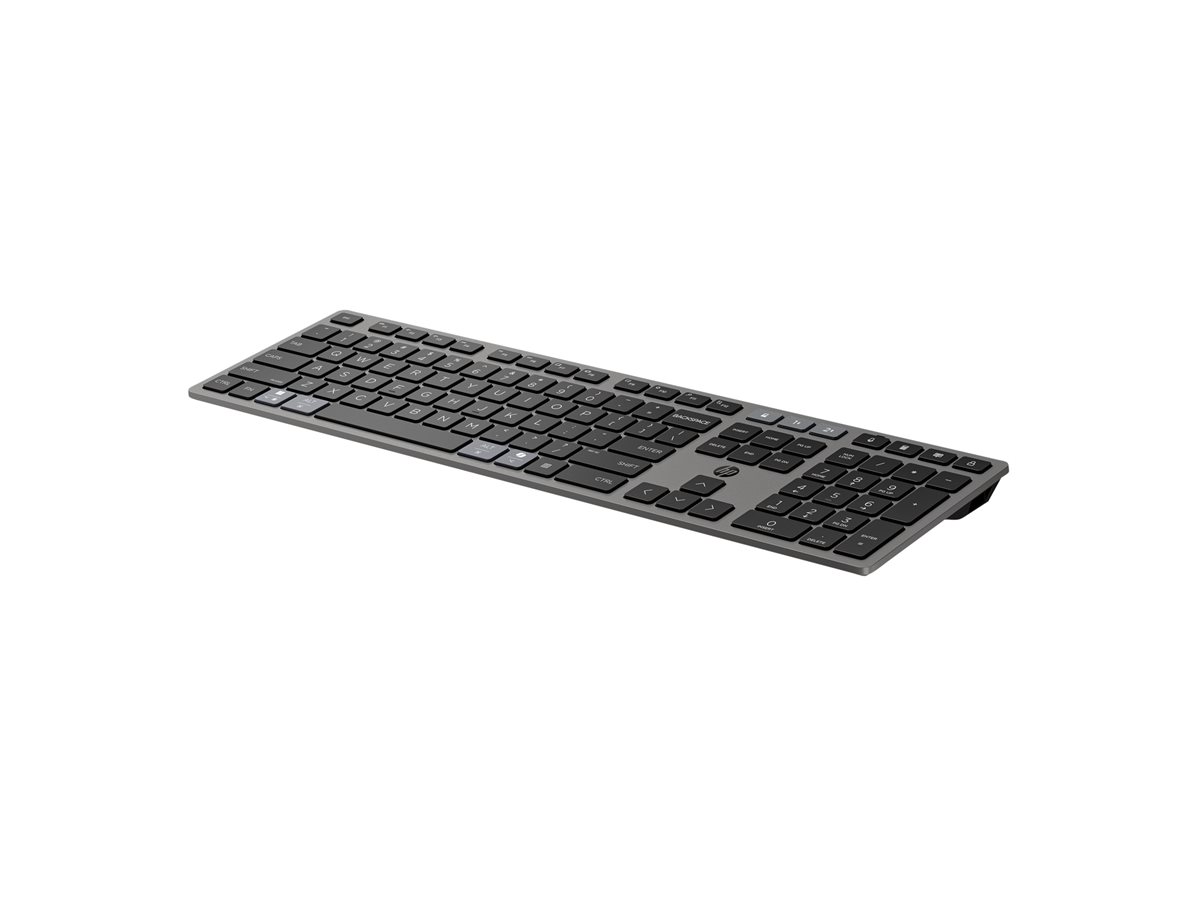 Kit Teclado Rato HP 725 Sem Fios Multi Dispositivo Recarregável Português Preto - Imagem 7