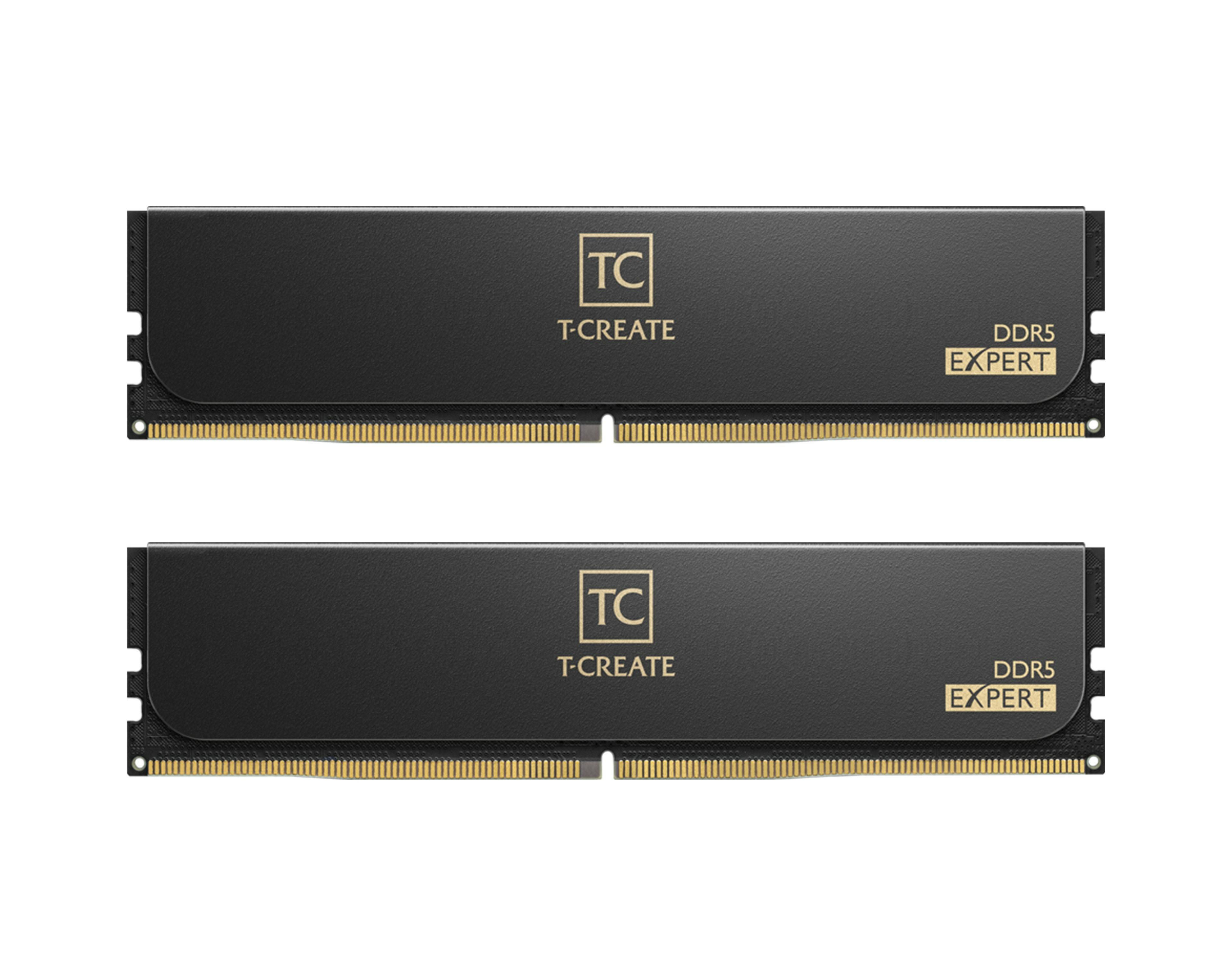 Memória RAM TEAM GROUP T-CREATE EXPERT DDR5 64GB (2x32GB) 6000MHz Preto - Imagem 9