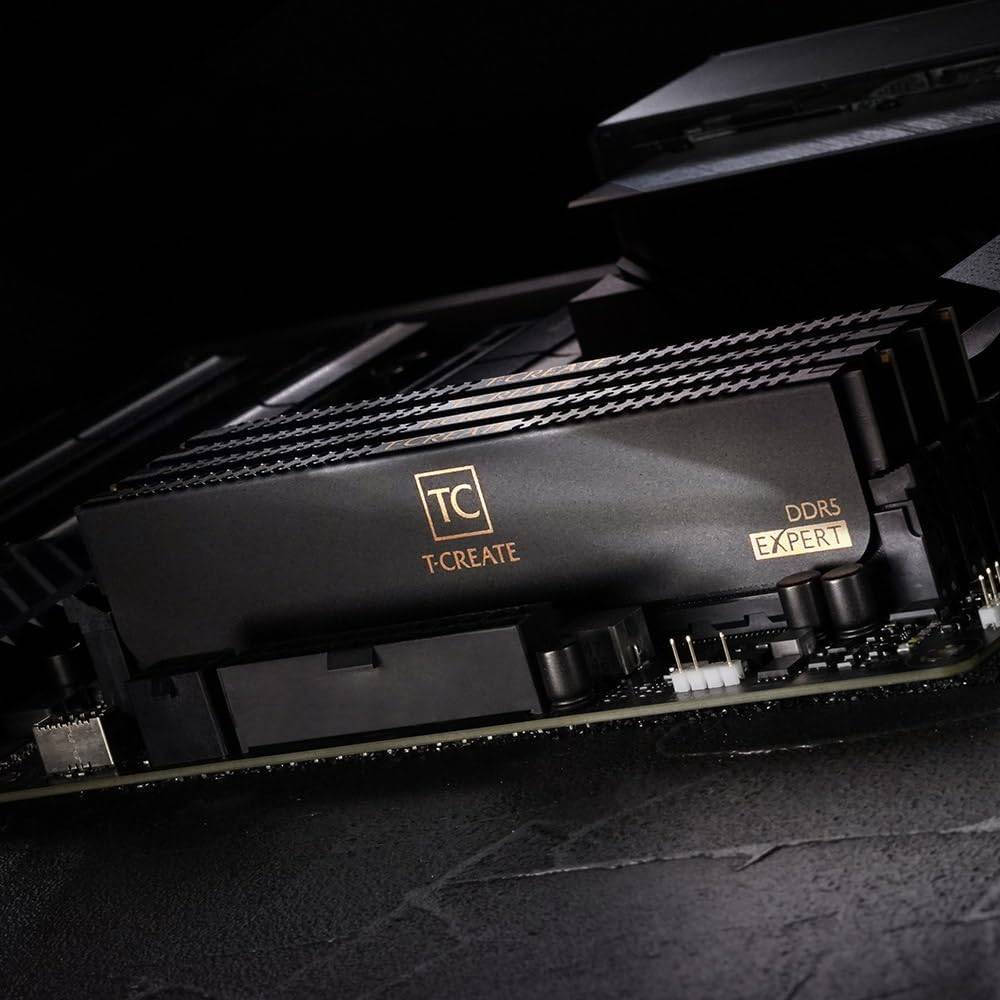 Memória RAM TEAM GROUP T-CREATE EXPERT DDR5 64GB (2x32GB) 6000MHz Preto - Imagem 6