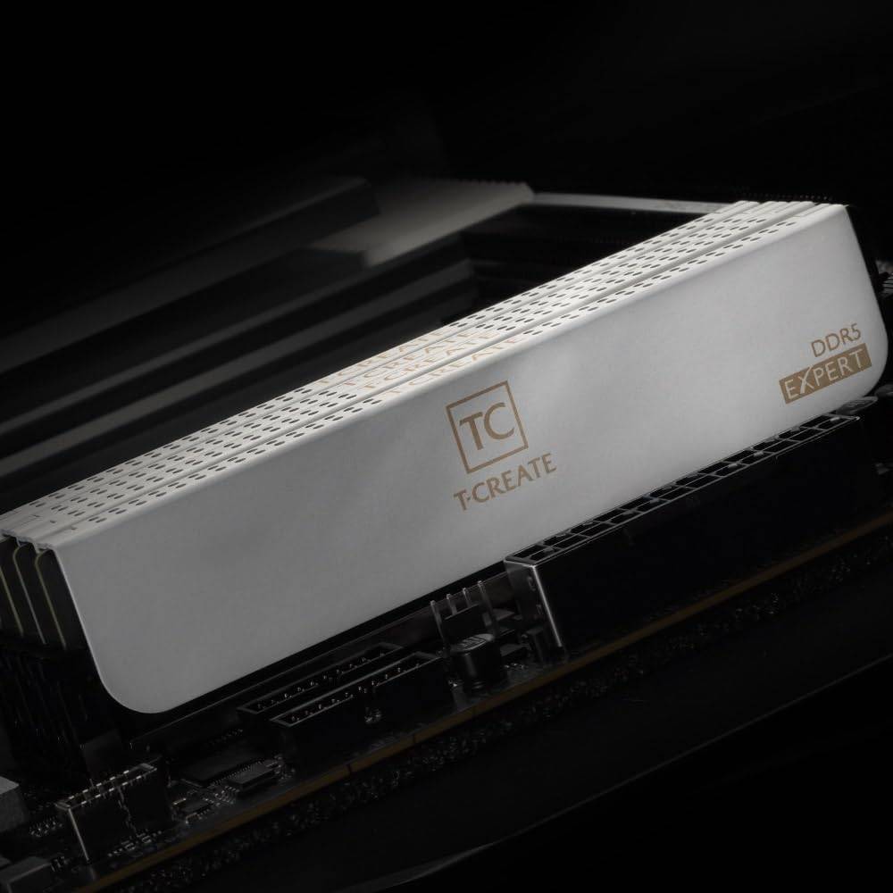 Memória RAM TEAM GROUP T-CREATE EXPERT DDR5 64GB (2x32GB) 6000MHz Preto - Imagem 5