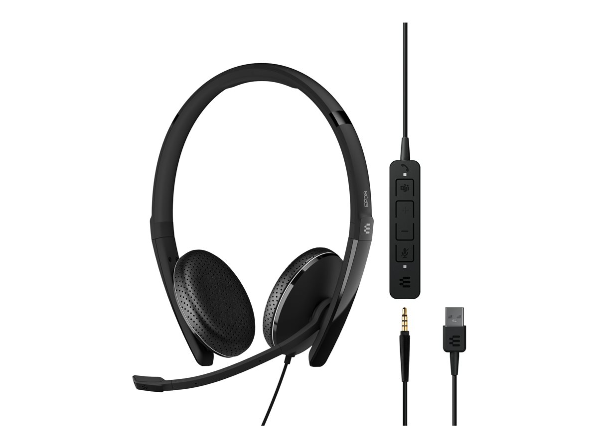 Headset EPOS ADAPT 165T USB II Preto Teams UC - Imagem 2