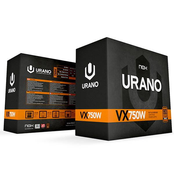 Fonte de Alimentação Nox Urano VX 750W 80 PLUS Bronze - Imagem 6