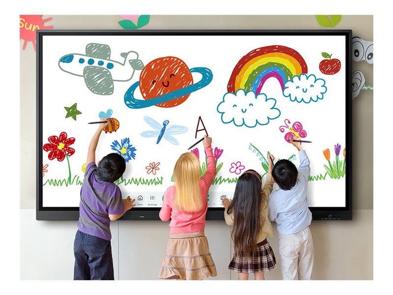 Ecrã Interativo Samsung WA65D 65" 4K Tátil Cinzento Espaço - Imagem 8
