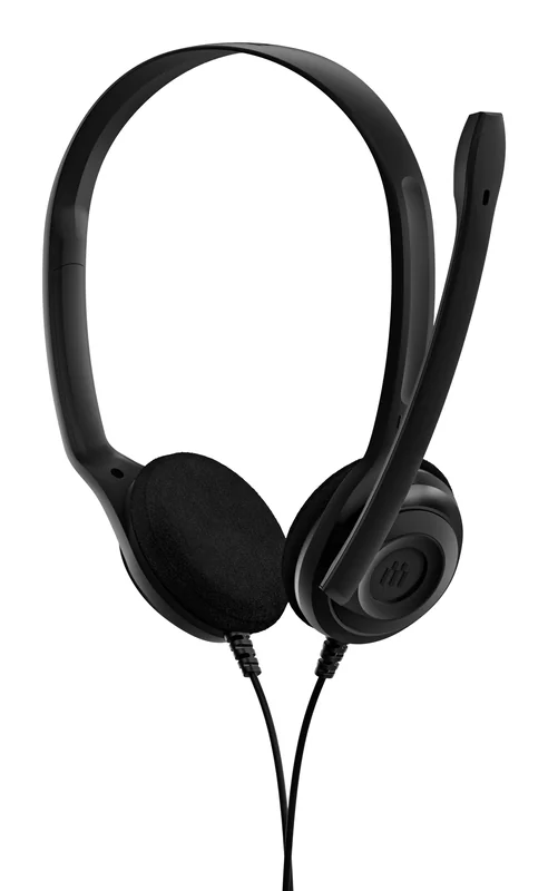 Auscultadores EPOS Sennheiser PC 5 CHAT Jack 3.5mm com Microfone Estéreo Preto