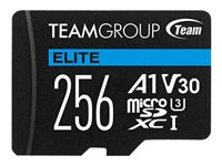 Cartão MicroSD Team ELITE A1 256GB V30 U3 + Adaptador SD