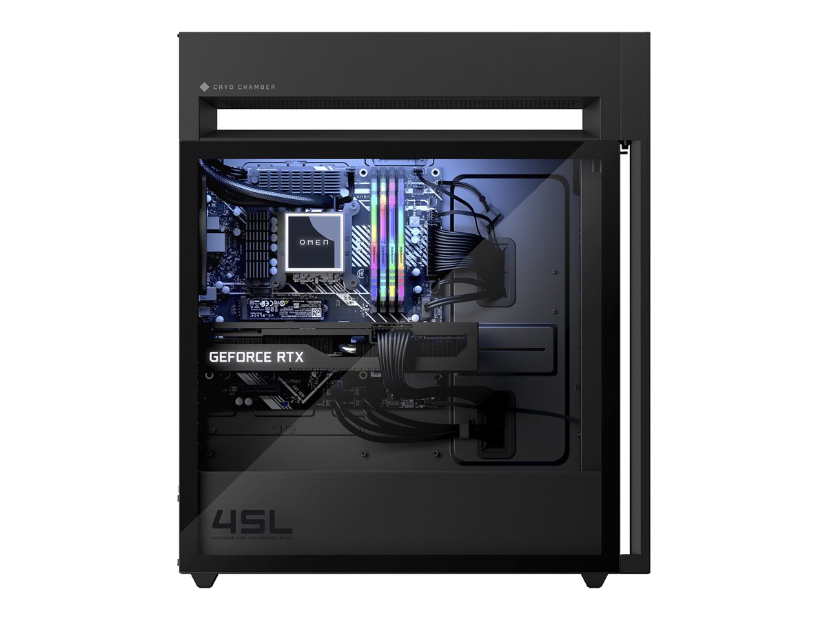 Computador Gaming HP OMEN 45L i7 32GB 1TB SSD RTX 4080 SUPER Win 11 Preto