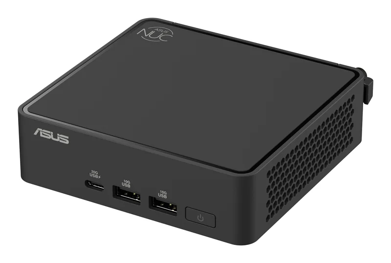 Mini PC Barebone ASUS NUC 15 Pro Slim Intel Core 7 240H até 5.2 GHz WiFi 7 Thunderbolt 4 Preto - Imagem 4