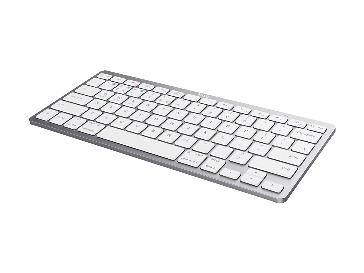 Teclado Trust Sem Fios Bluetooth PT Prata - Imagem 2