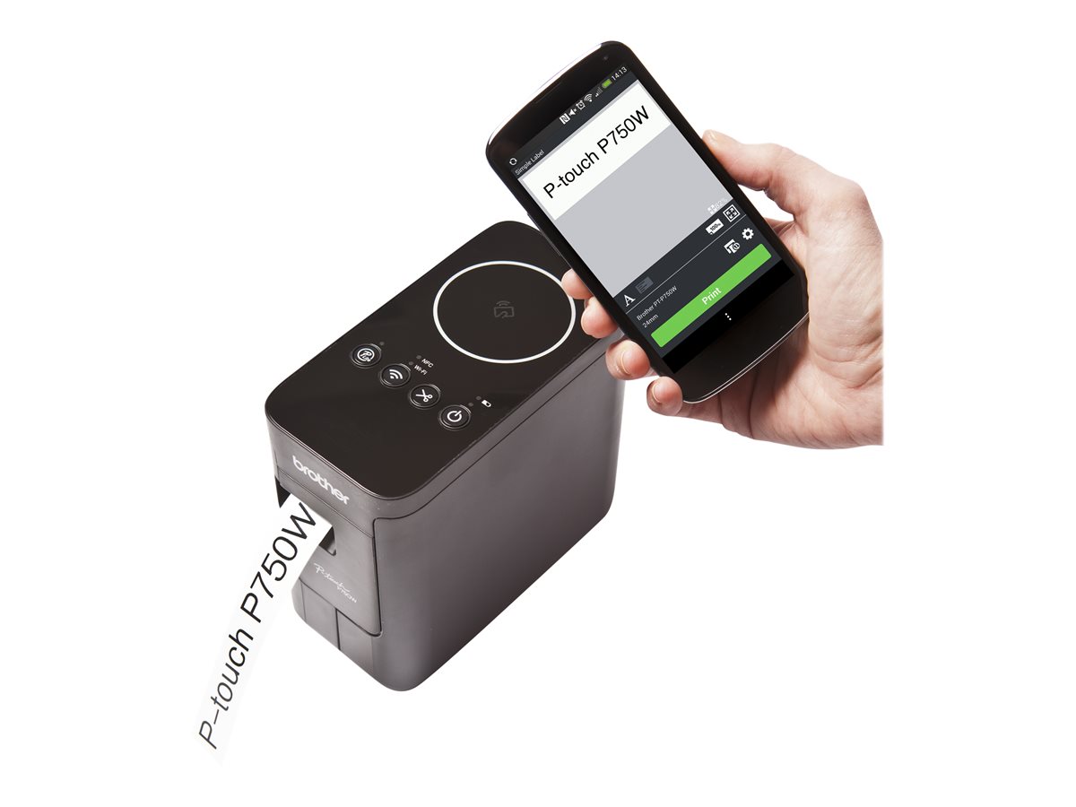 Impressora de Etiquetas Brother PT-P750W Wi-Fi NFC Cortador - Imagem 8