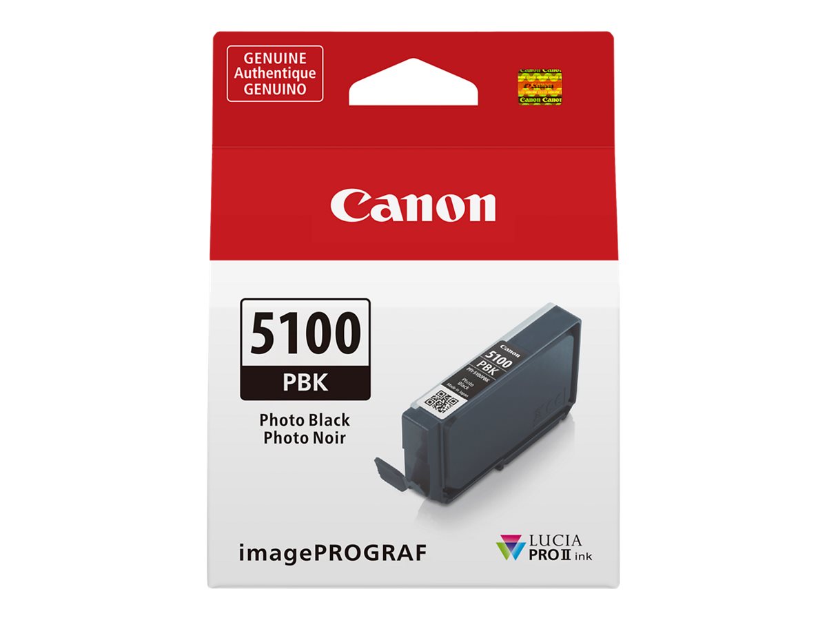 Cartucho de Tinta Canon PFI-5100 Preto Foto 14.4 ml Original