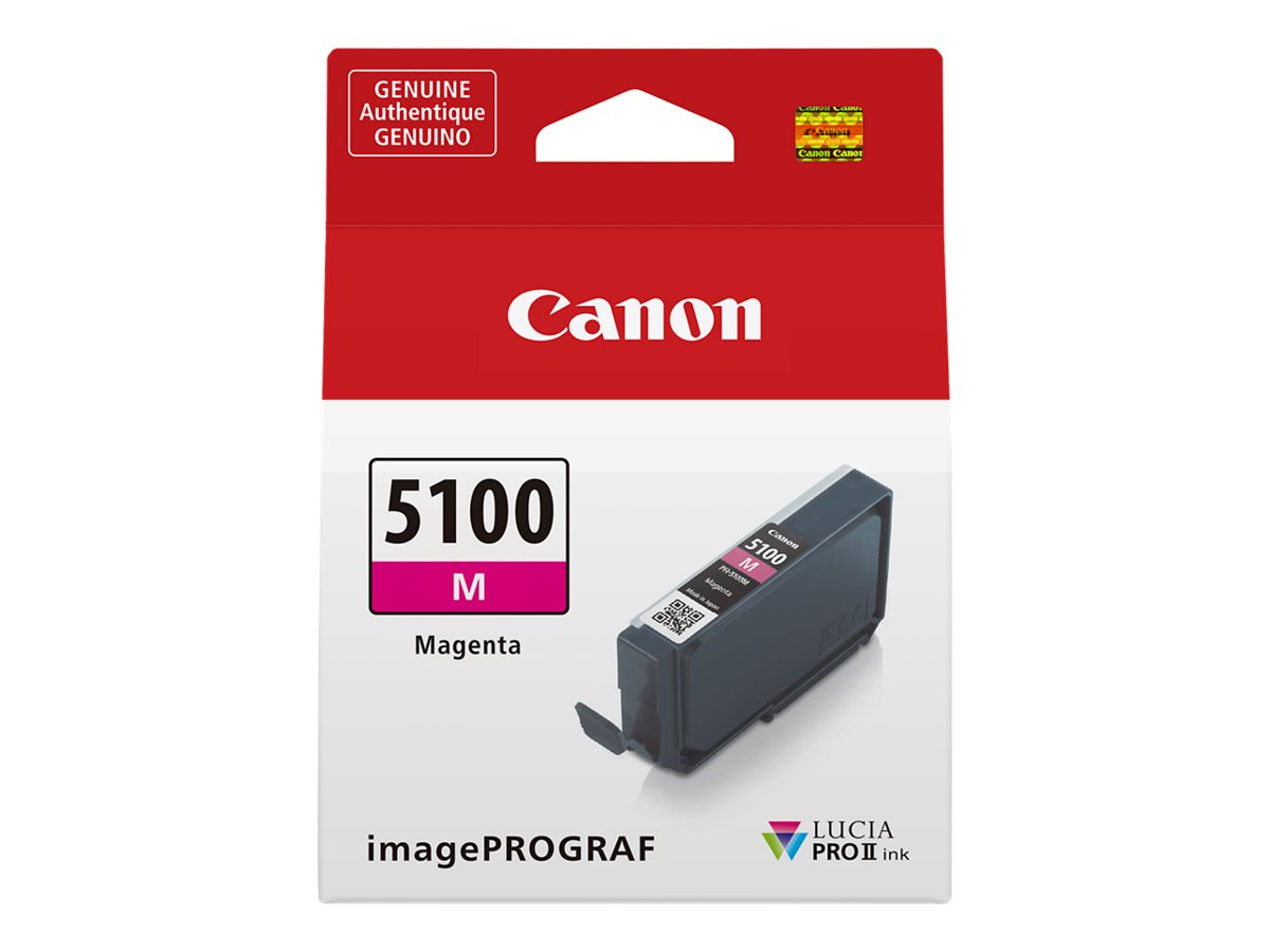 Tanque de Tinta Canon PFI-5100 M Magenta 14.4 ml Original