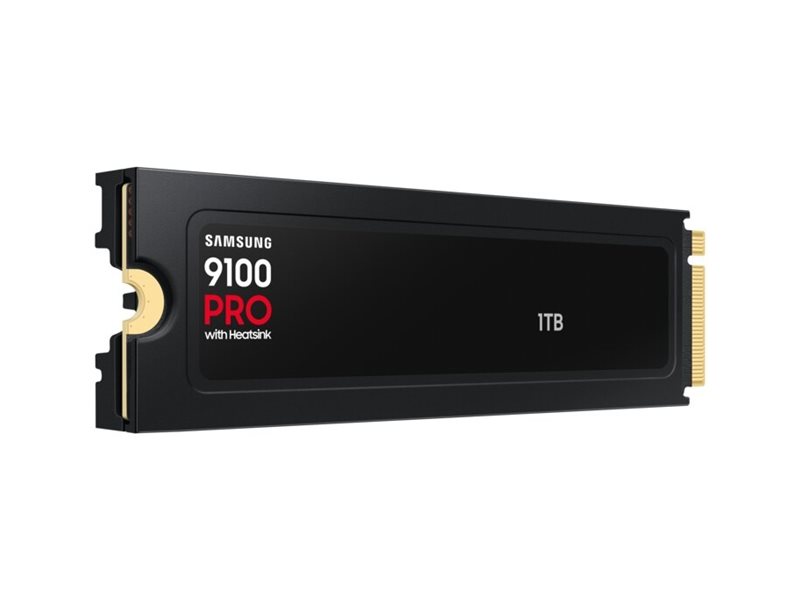 SSD Samsung 9100 PRO 1 TB Encriptado Dissipador Preto - Imagem 2