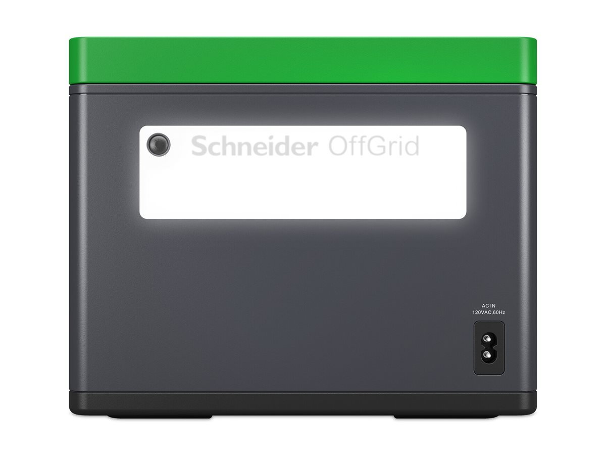 Estação de Energia Portátil Schneider OffGrid 730 738Wh Preto Verde - Imagem 4