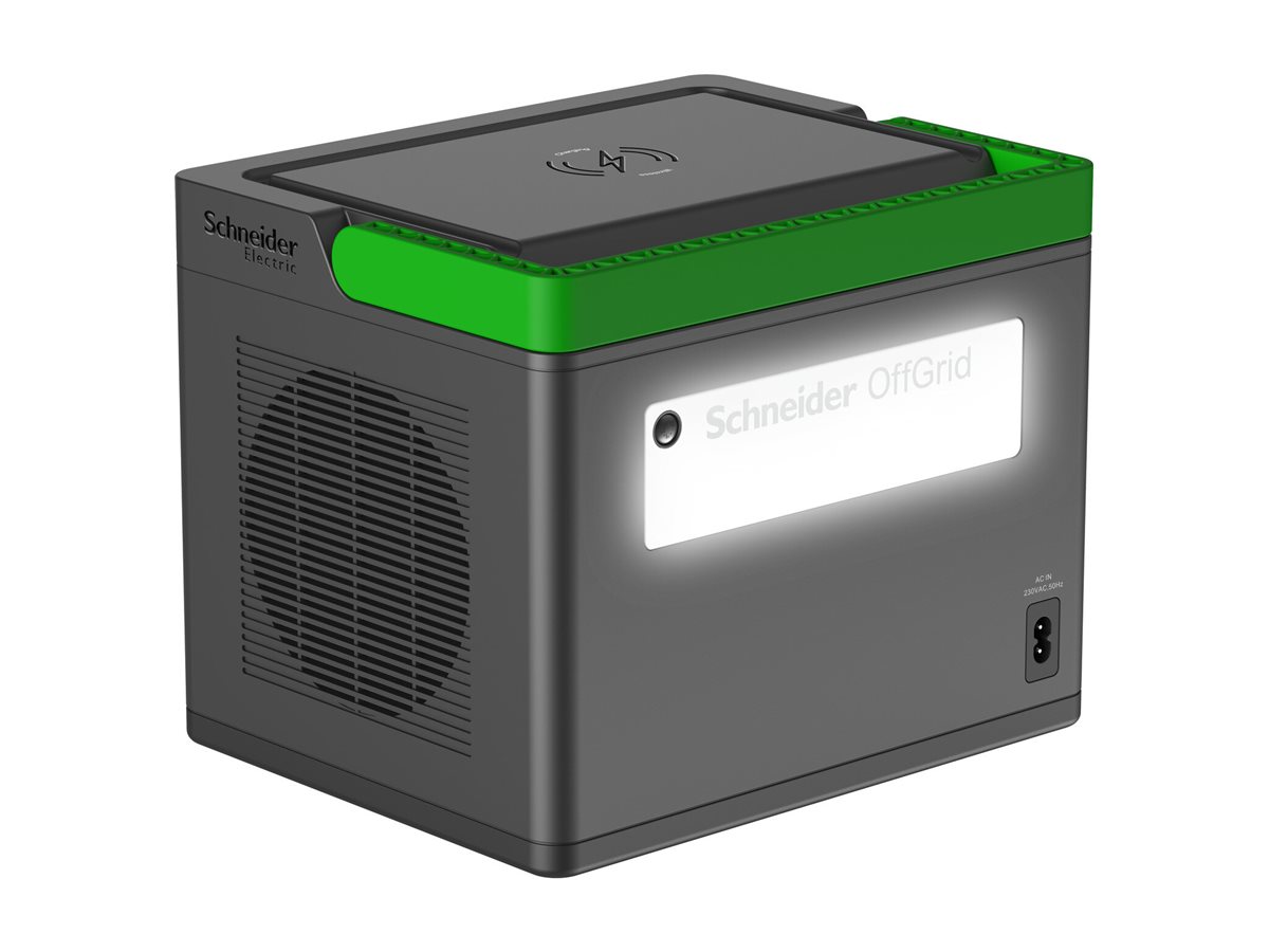 Estação de Energia Portátil Schneider OffGrid 730 738Wh Preto Verde - Imagem 2
