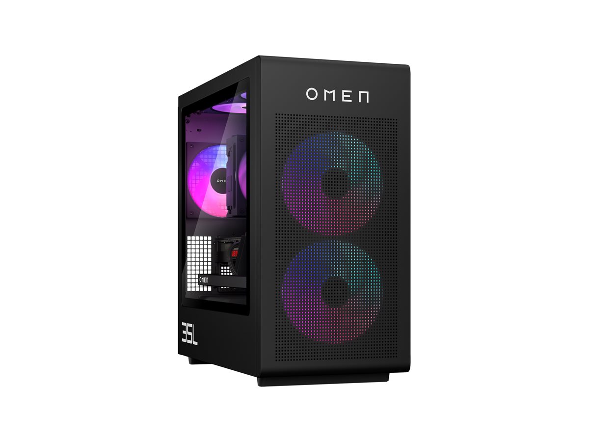 PC Gaming HP OMEN 35L Ryzen 7 32GB SSD 1TB RTX 5070 Preto - Imagem 3