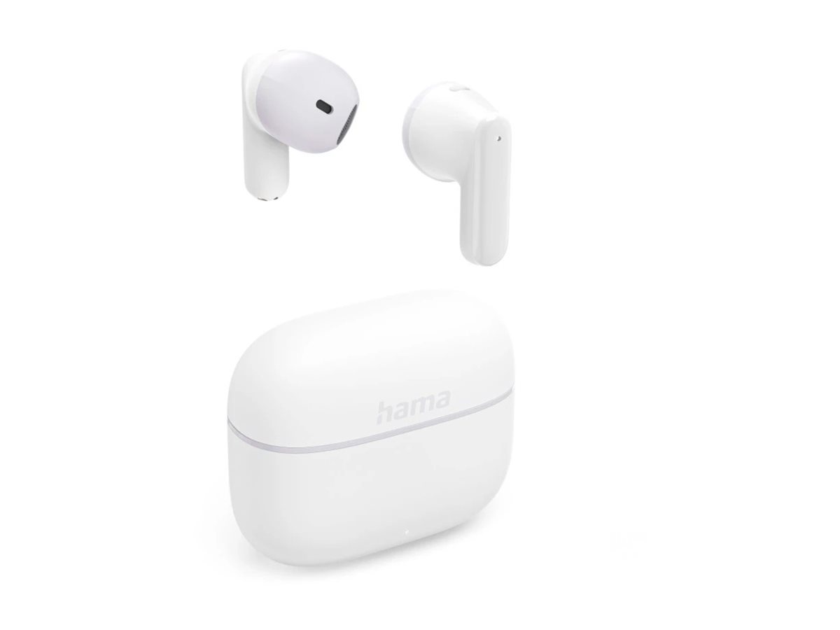 Auscultadores Sem Fios Hama Freedom Light II c/ Microfone Branco - Imagem 2