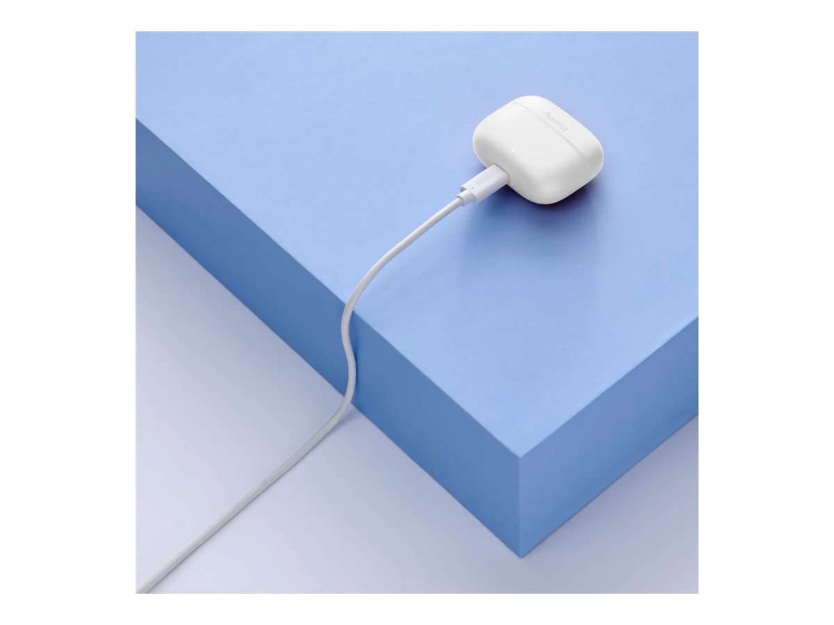 Auscultadores Sem Fios Hama Freedom Light II c/ Microfone Branco - Imagem 8