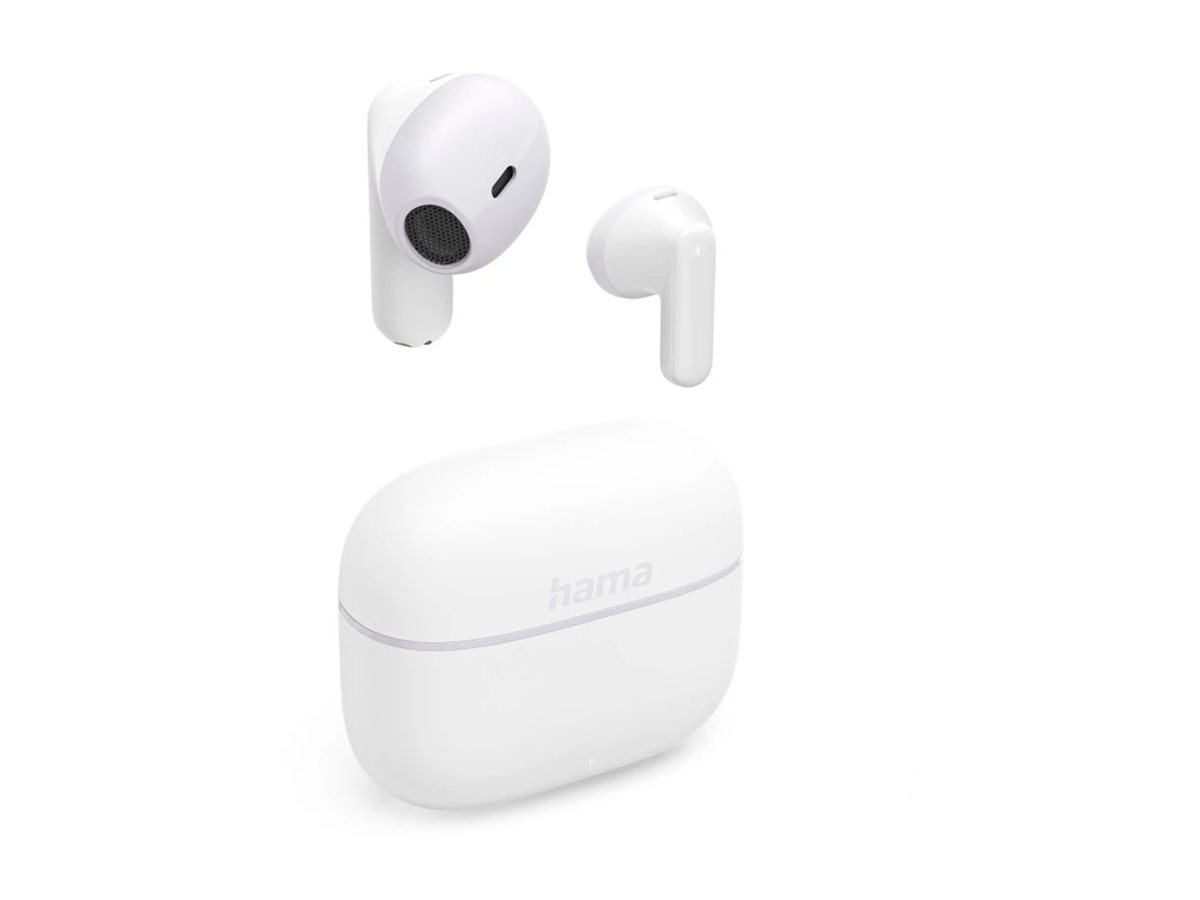 Auscultadores Sem Fios Hama Freedom Light II c/ Microfone Branco - Imagem 3