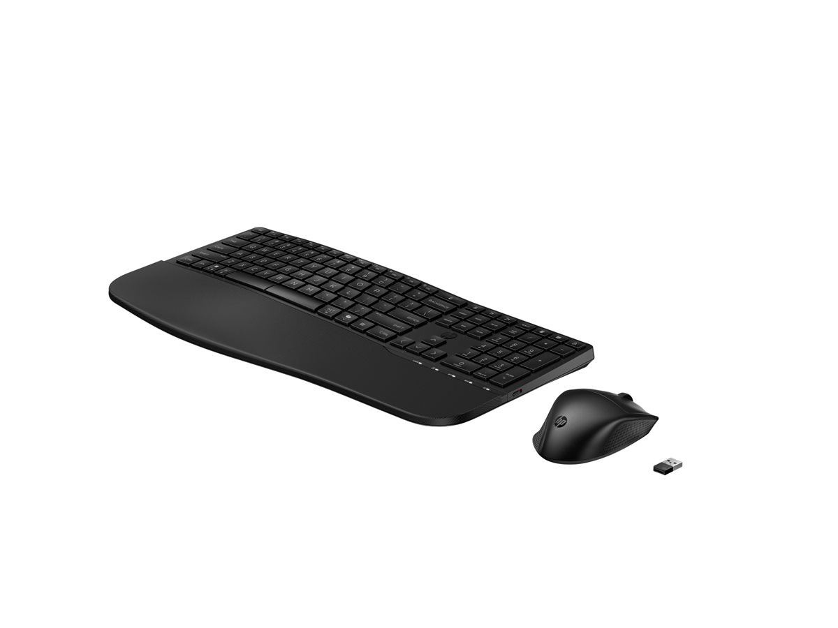 Kit Teclado e Rato HP 685 Sem Fios Bluetooth Full Size PT Preto - Imagem 3