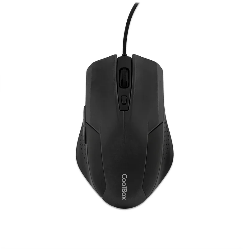 Combo Teclado e Rato CoolBox com Fio USB Preto - Imagem 4