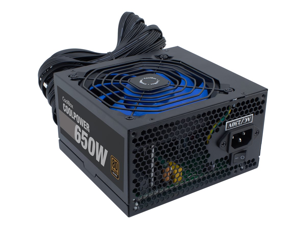 Fonte de Alimentação CoolBox CoolPower 650W 80 PLUS Bronze