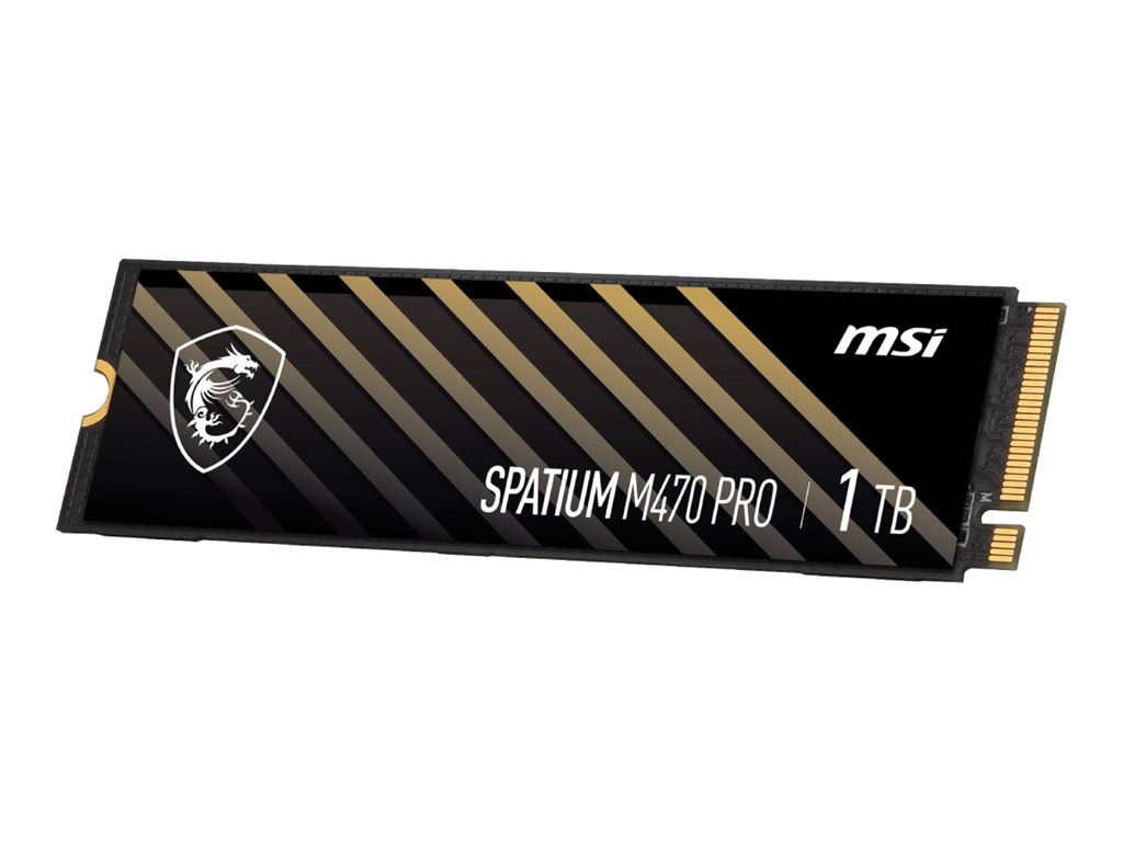 SSD MSI SPATIUM M470 PRO 1 TB M.2 NVMe PCIe 4.0 - Imagem 1