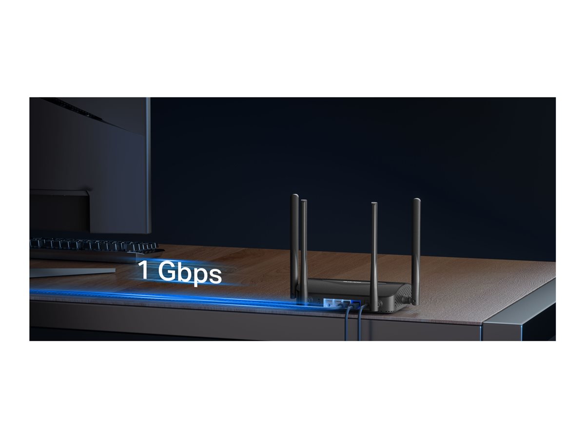 Mercusys MR25BE V1 - Roteador sem fio switch de 3 portas - 1GbE, Wi-Fi 7 Dual Band - Imagem 4