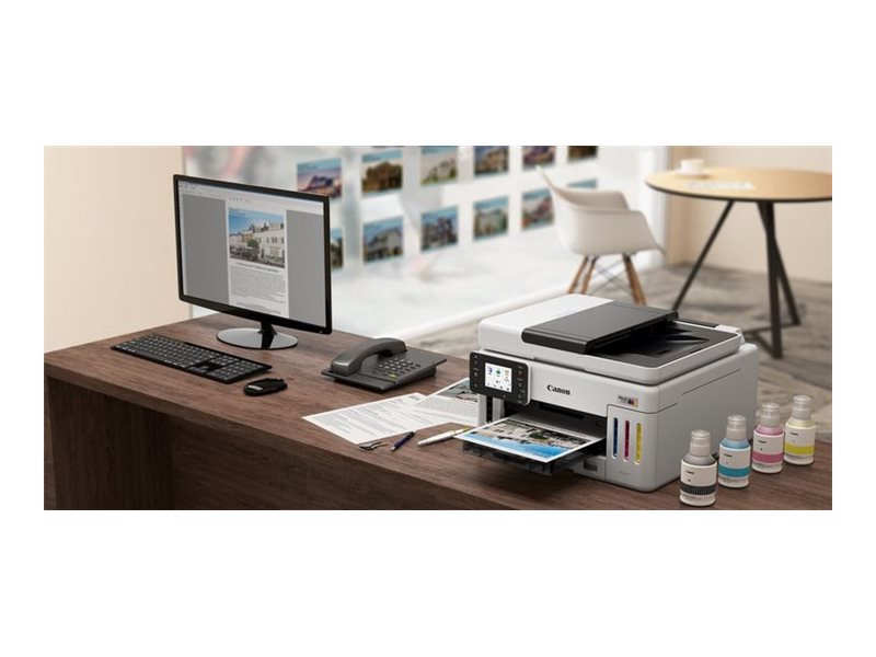 Impressora Multi-funções Canon MAXIFY GX6150 MegaTank A4 Cores Wi-Fi - Imagem 10